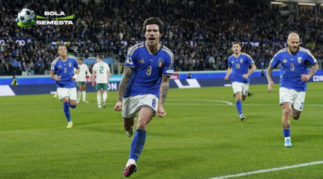 Italia Lolos Final Playoff Piala Dunia