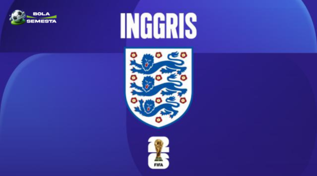 Profil Timnas Inggris di Piala Dunia 2026