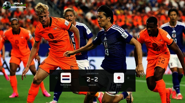 Belanda vs Jepang