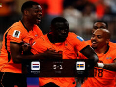 PIALA DUNIA 2026 – GRUP F : Belanda vs Swedia (5-1)