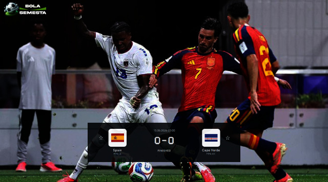 Spanyol vs Tanjung Verde