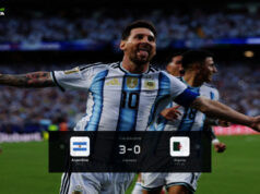 GRUP J : Argentina vs Aljazair (3-0)