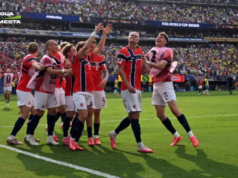 Sesi Latihan Skuad Norwegia di Florida Digelar Tertutup Sesi Latihan Skuad Norwegia di Florida